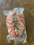 Christmas Bacon-Wrapped Double Rolled Cockerel Breast