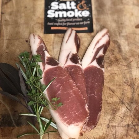Smoked Back Bacon Dry Cured